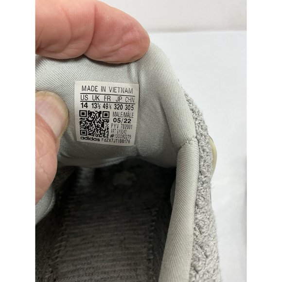 Mens Adidas Ultra Boost Lace Up Sneakers Size 14 Gray - Picture 7 of 9